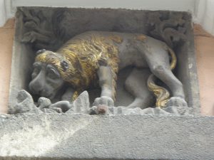 Krakow: another lion