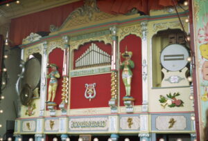 Llantwit Major, fairground organ, ?June 1972